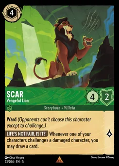Scar - Vengeful Lion — Normal