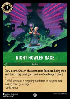 Night Howler Rage — Normal
