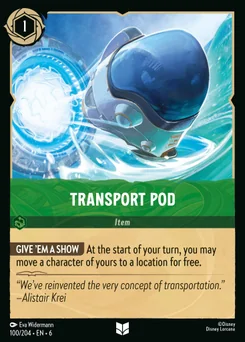 Transport Pod — Normal