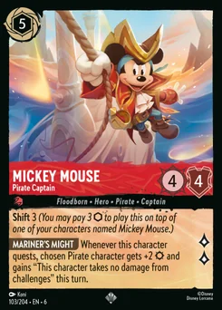 Mickey Mouse - Pirate Captain — Normal