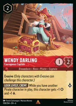 Wendy Darling - Courageous Captain — Normal