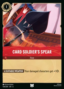 Card Soldier's Spear — Normal