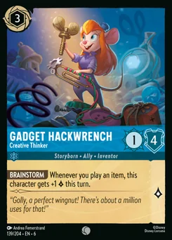 Gadget Hackwrench - Creative Thinker — Normal