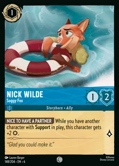 Nick Wilde - Soggy Fox — Normal