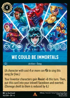 We Could Be Immortals — Normal