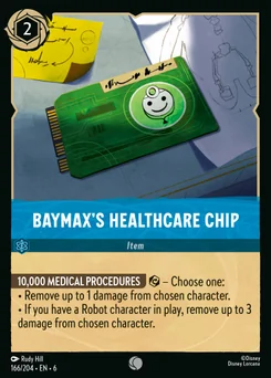 Baymax's Healthcare Chip — Normal