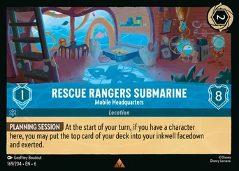 Rescue Rangers Submarine - Mobile Headquarters — Normal