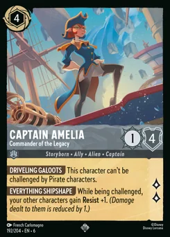 Captain Amelia - Commander of the Legacy — Normal