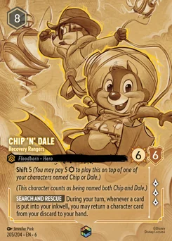 Chip 'n' Dale - Recovery Rangers — Holofoil