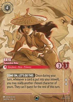 Raya - Kumandran Rider — Holofoil