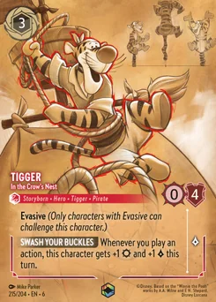 Tigger - In the Crow's Nest — Holofoil