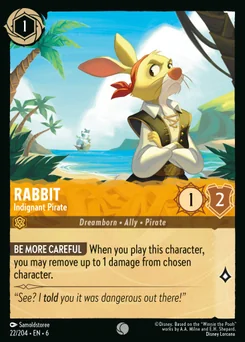 Rabbit - Indignant Pirate — Normal