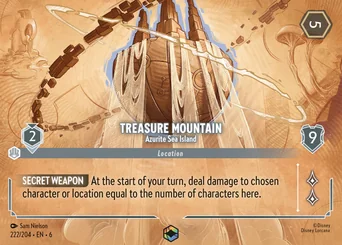 Treasure Mountain - Azurite Sea Island — Holofoil