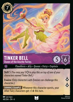 Tinker Bell - Queen of the Azurite Fairies — Normal