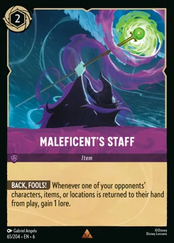 Maleficent's Staff — Normal