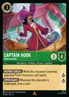 Captain Hook - Underhanded — Normal