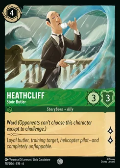 Heathcliff - Stoic Butler — Normal