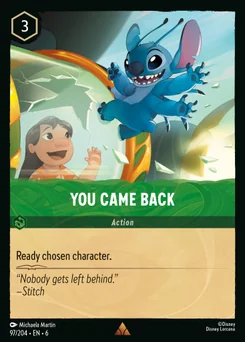 You Came Back — Normal