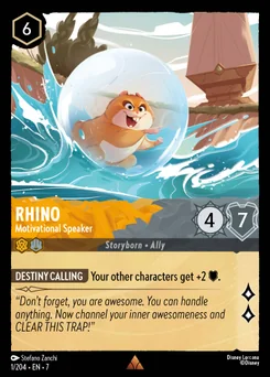 Rhino - Motivational Speaker — Normal