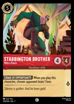 Stabbington Brother - With a Patch — Normal