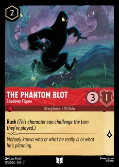 The Phantom Blot - Shadowy Figure — Normal