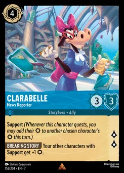 Clarabelle - News Reporter — Normal