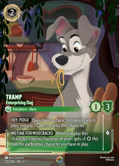 Tramp - Enterprising Dog — Holofoil