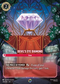 Devil's Eye Diamond — Holofoil