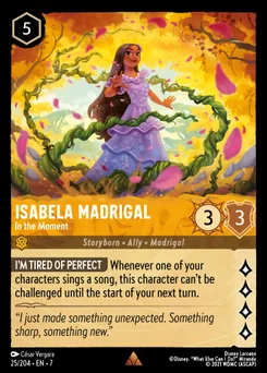 Isabela Madrigal - In the Moment — Normal
