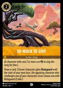 So Much to Give — Normal