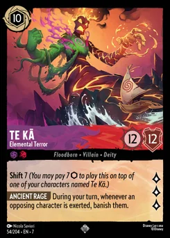 Te Kā - Elemental Terror — Normal