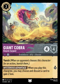 Giant Cobra - Ghostly Serpent — Normal