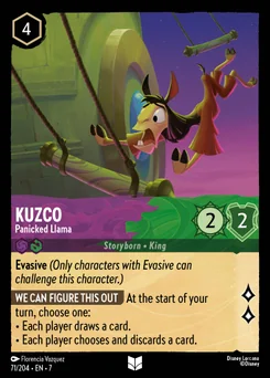 Kuzco - Panicked Llama — Normal