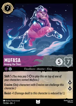 Mufasa - Among the Stars — Normal