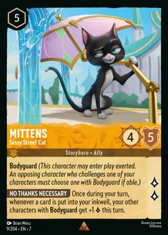 Mittens - Sassy Street Cat — Normal