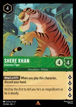 Shere Khan - Infamous Tiger — Normal