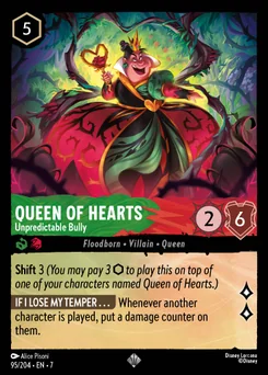 Queen of Hearts - Unpredictable Bully — Normal