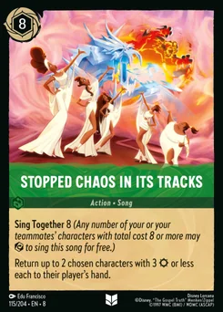 Stopped Chaos in Its Tracks — Normal