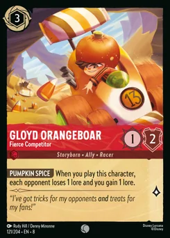 Gloyd Orangeboar - Fierce Competitor — Normal