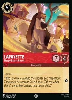 Lafayette - Sleepy Basset Hound — Normal
