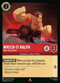 Wreck-It Ralph - Back Seat Driver — Normal