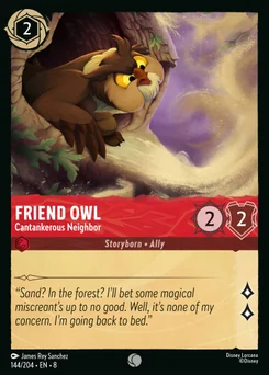 Friend Owl - Cantankerous Neighbor — Normal