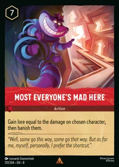 Most Everyone's Mad Here — Normal