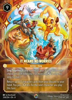 It Means No Worries — Holofoil