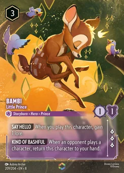 Bambi - Little Prince — Holofoil