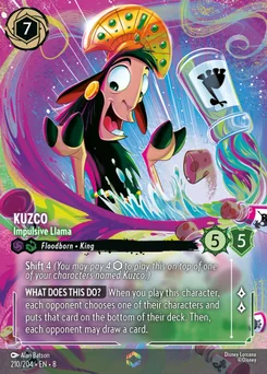 Kuzco - Impulsive Llama — Holofoil