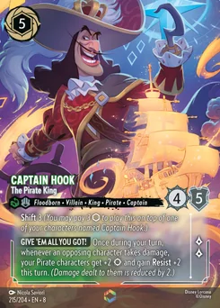 Captain Hook - The Pirate King — Holofoil