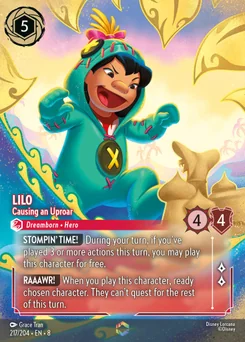 Lilo - Causing an Uproar — Holofoil