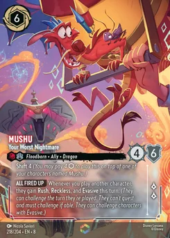 Mushu - Your Worst Nightmare — Holofoil