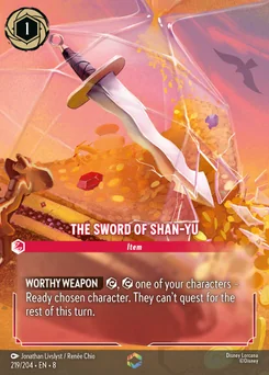 The Sword of Shan-Yu — Holofoil